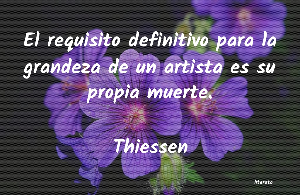 Frases de Thiessen