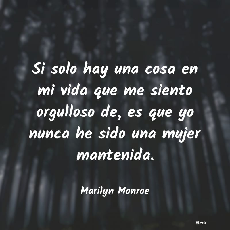 Frases de Marilyn Monroe