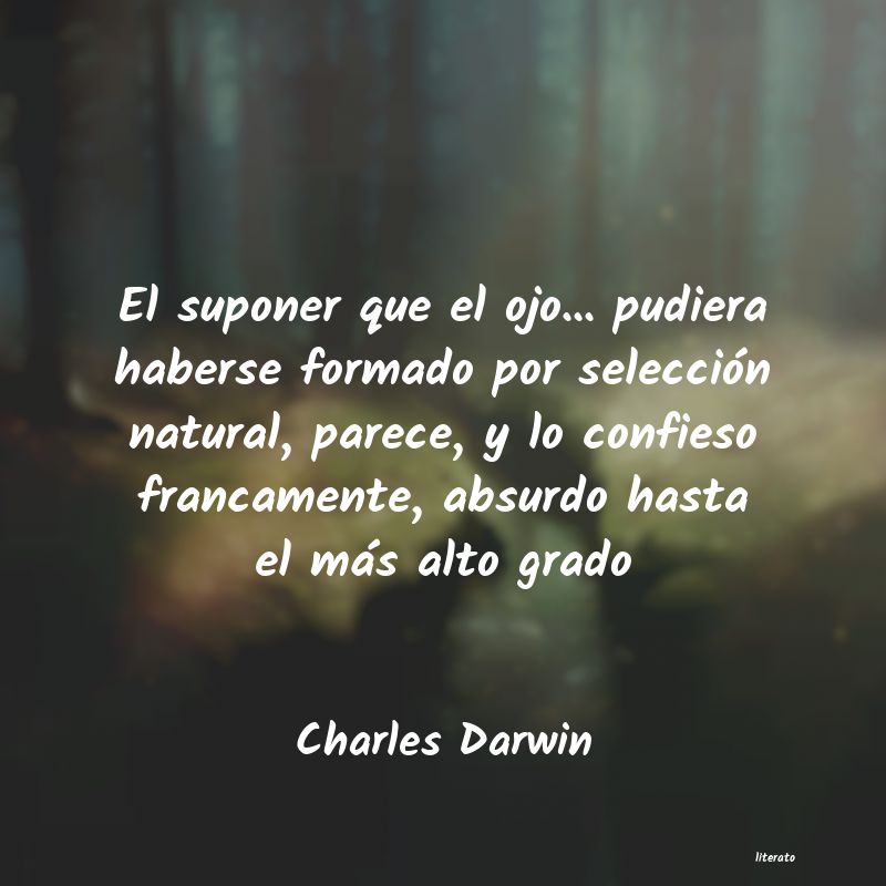 Frases de Charles Darwin