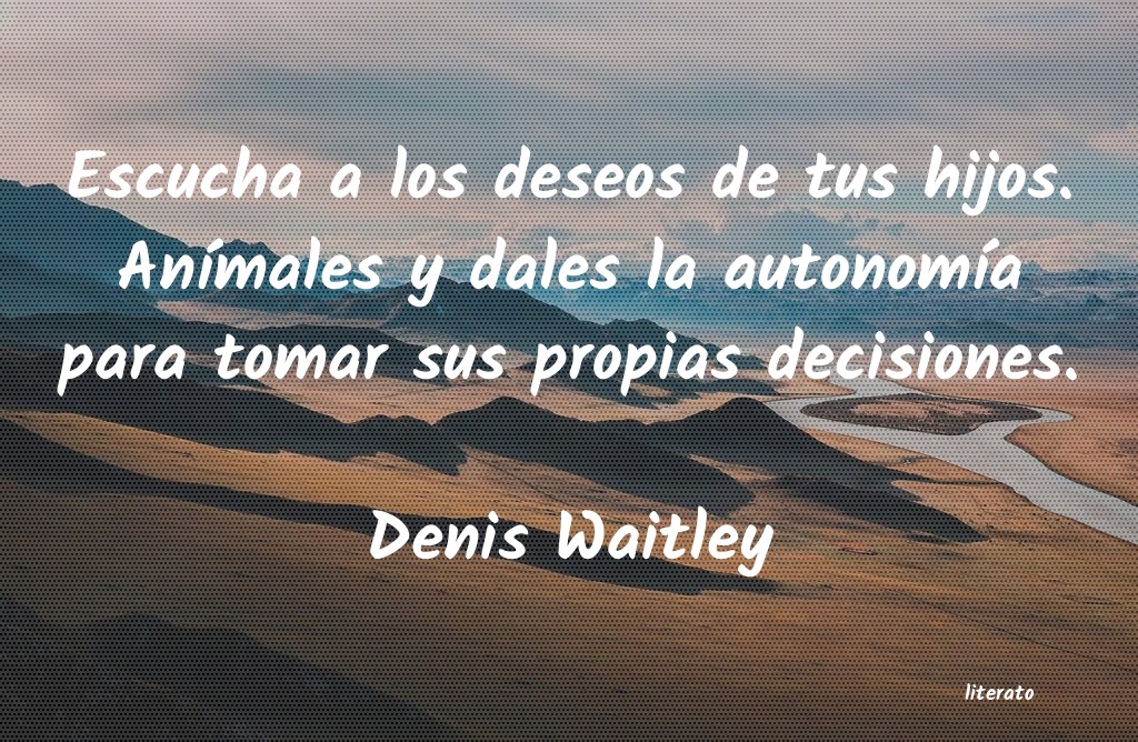 Frases de Denis Waitley