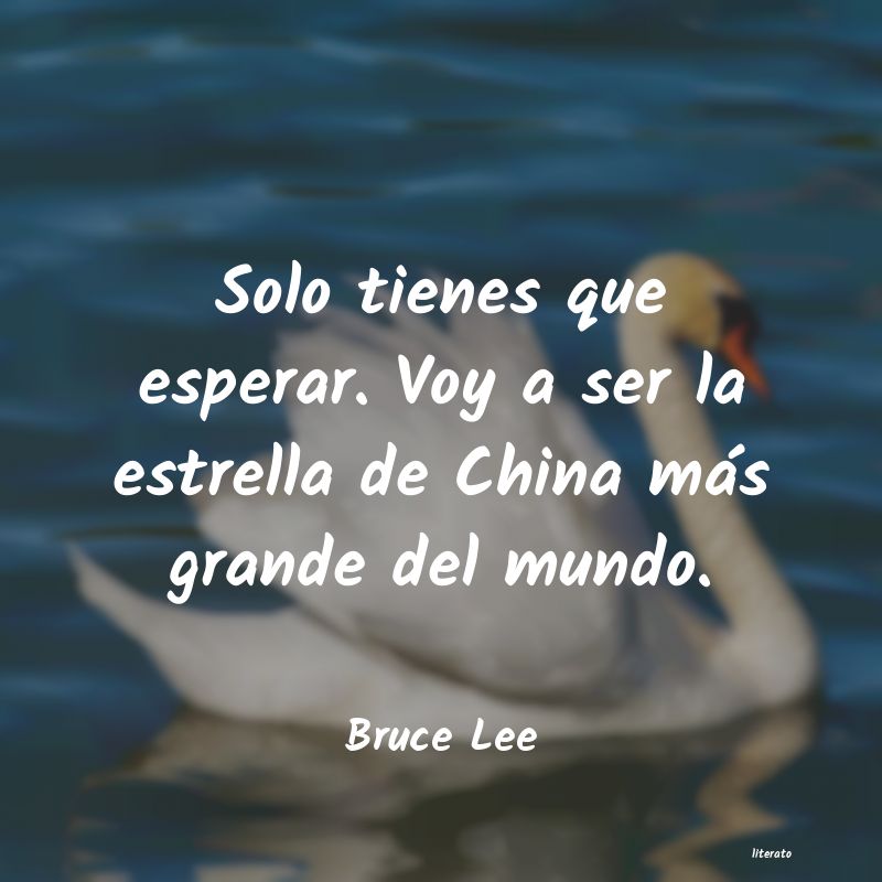 Frases de Bruce Lee