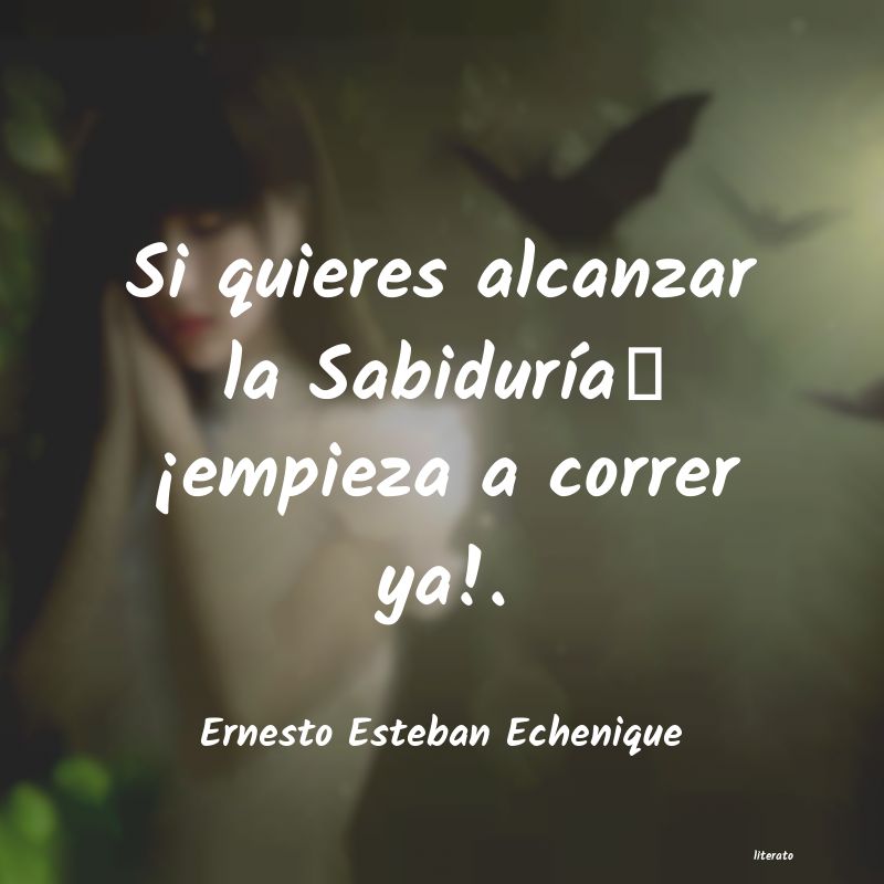 frases de Ernesto Esteban Echenique