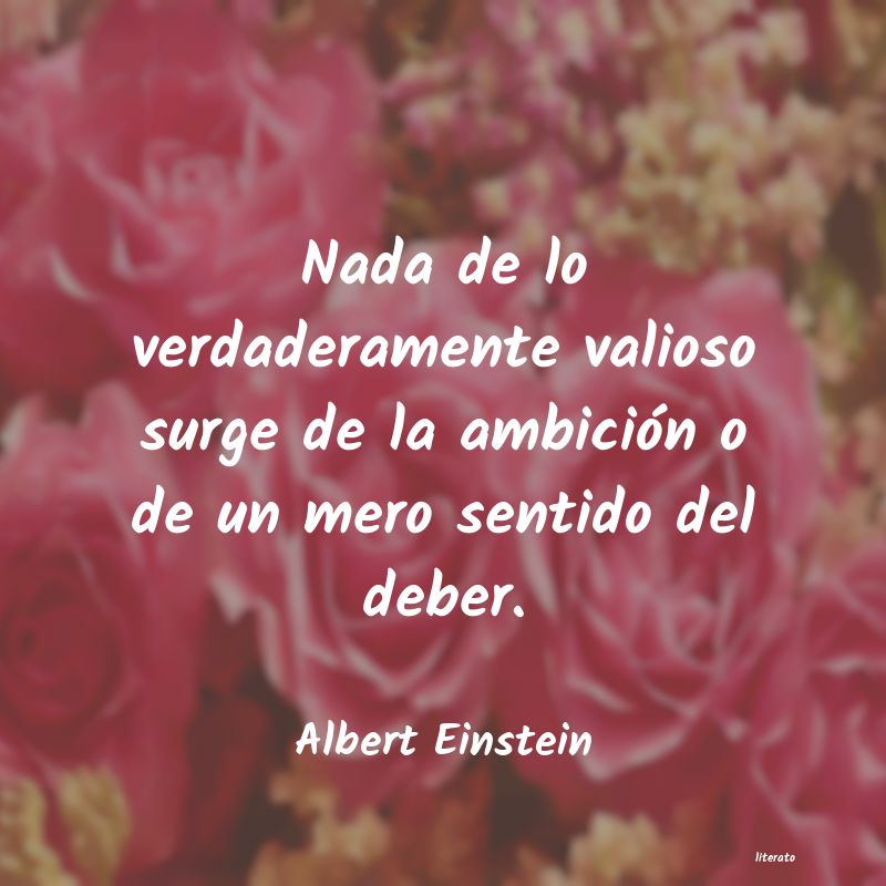 frases de Albert Einstein