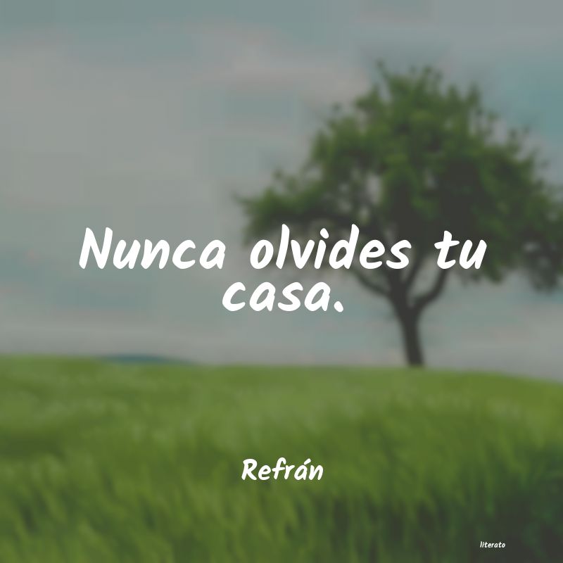 frases de Refrán