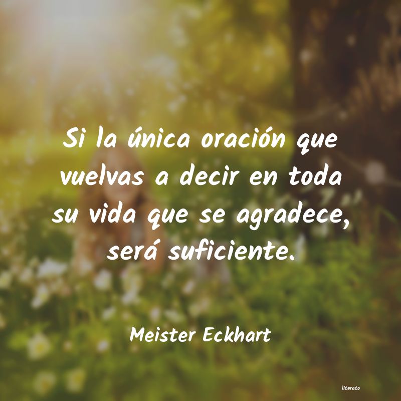 frases de Meister Eckhart