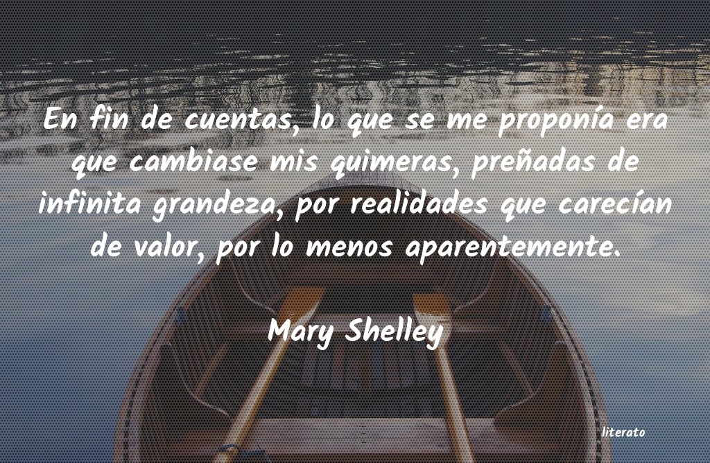 frases de Mary Shelley