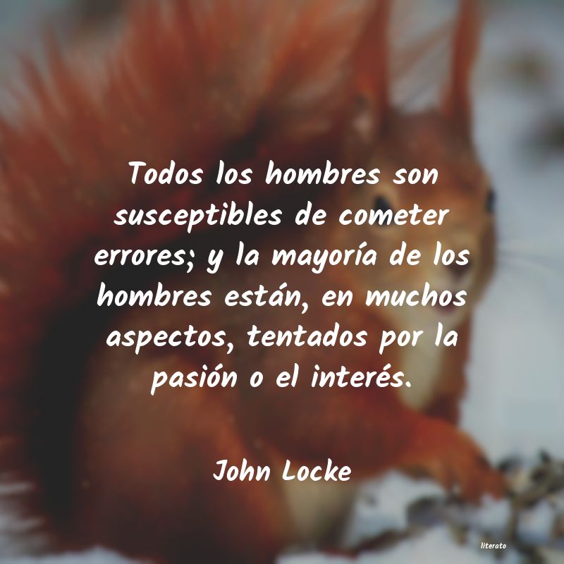 Frases de John Locke