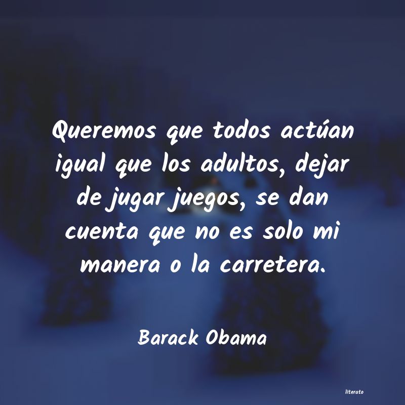 Frases de Barack Obama