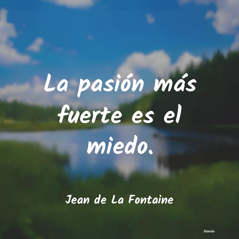 Frases de Jean de La Fontaine