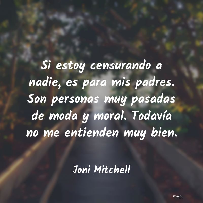 Frases de Joni Mitchell