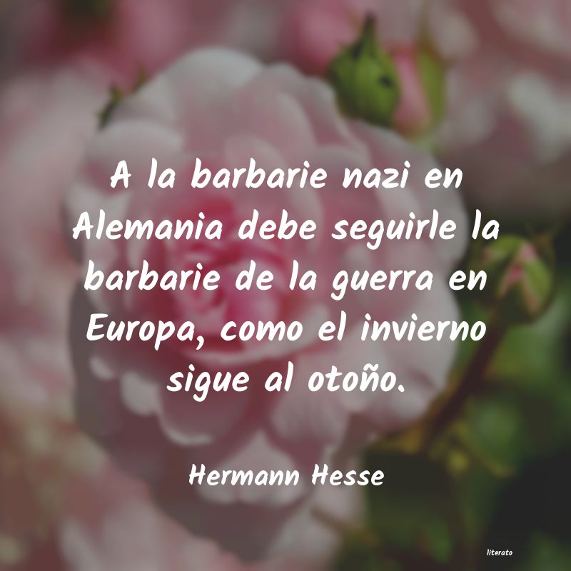 Frases de Hermann Hesse