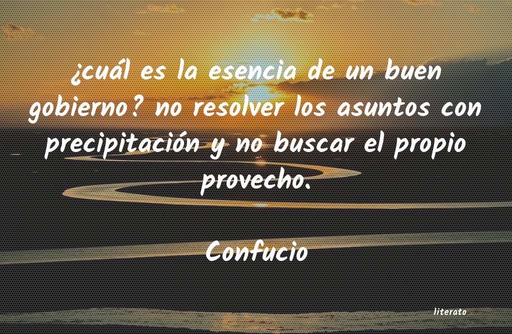 Frases de Confucio