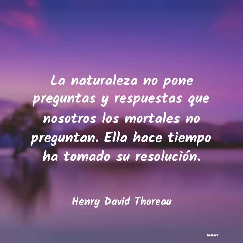 frases de Henry David Thoreau