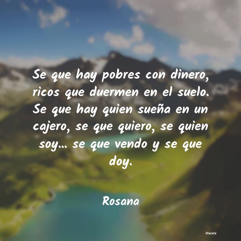 frases de Rosana