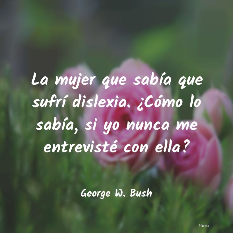 Frases de George W. Bush