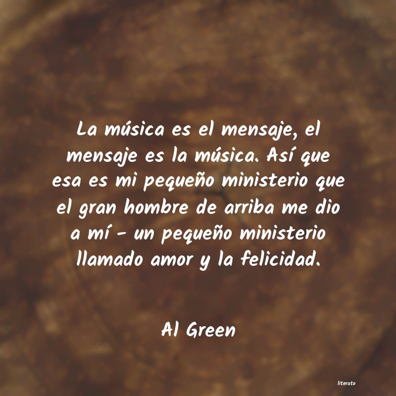 Frases de Al Green