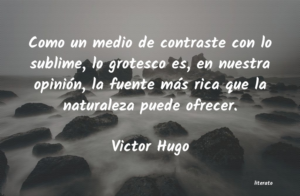 frases de Victor Hugo