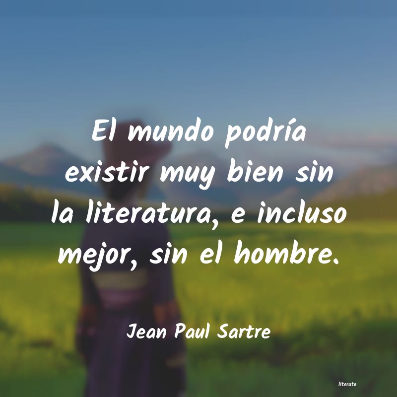frases de Jean Paul Sartre