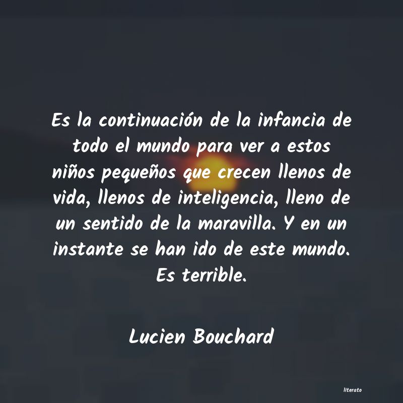 frases de Lucien Bouchard