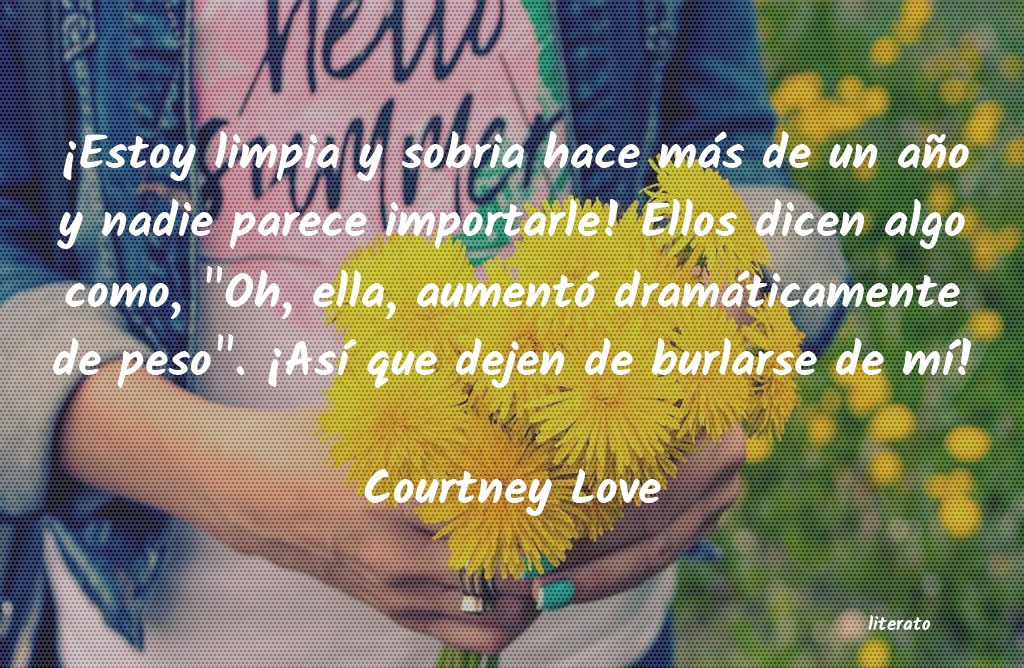 frases de Courtney Love
