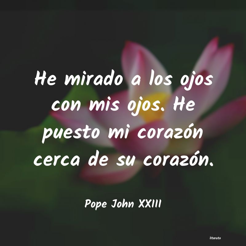 frases de Pope John XXIII
