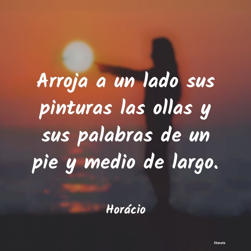 frases de Horácio