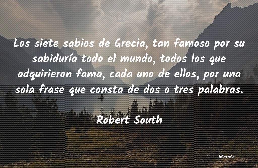 frases de Robert South