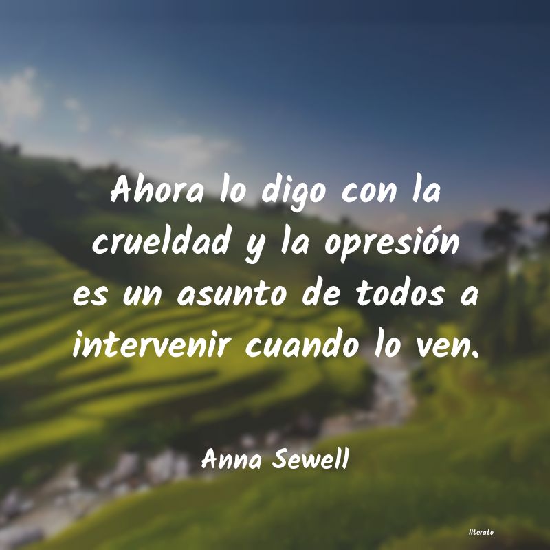 frases de Anna Sewell