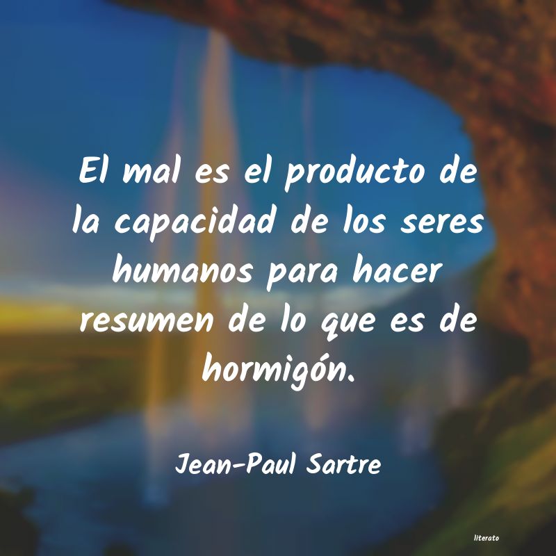 frases de Jean-Paul Sartre