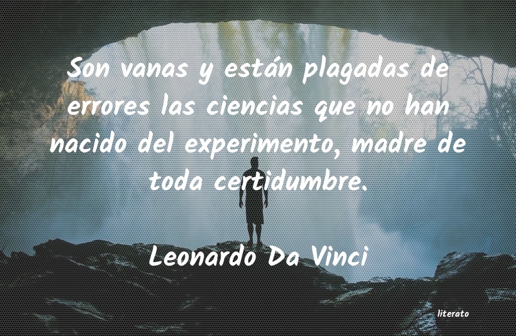 frases de Leonardo Da Vinci