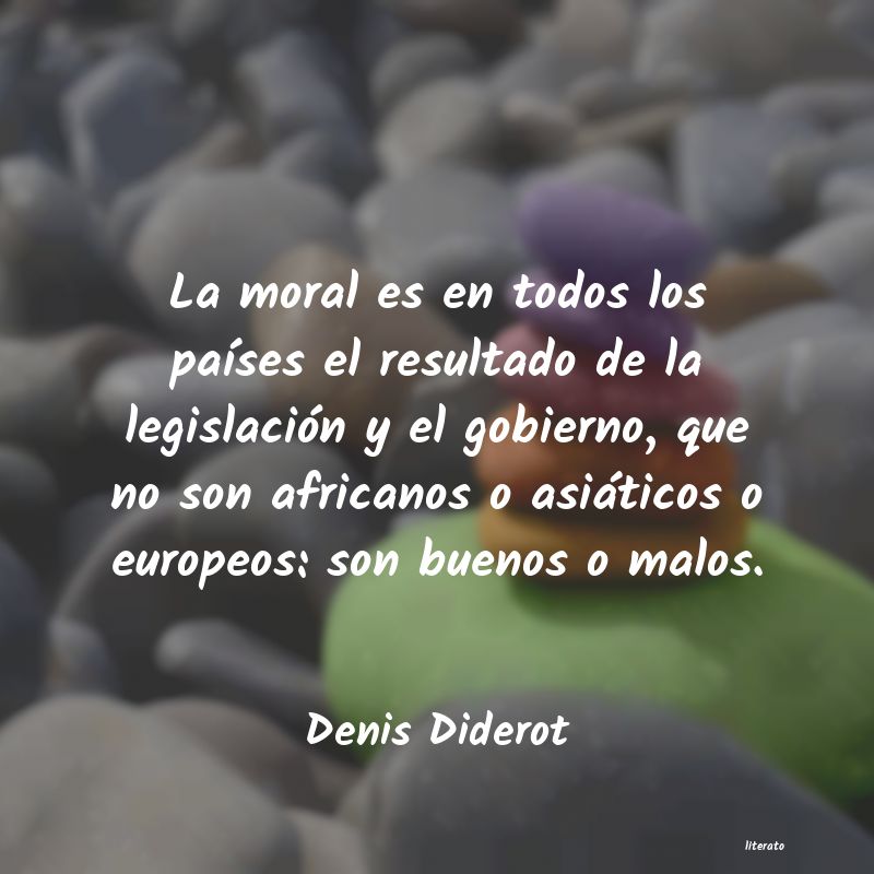 Frases de Denis Diderot