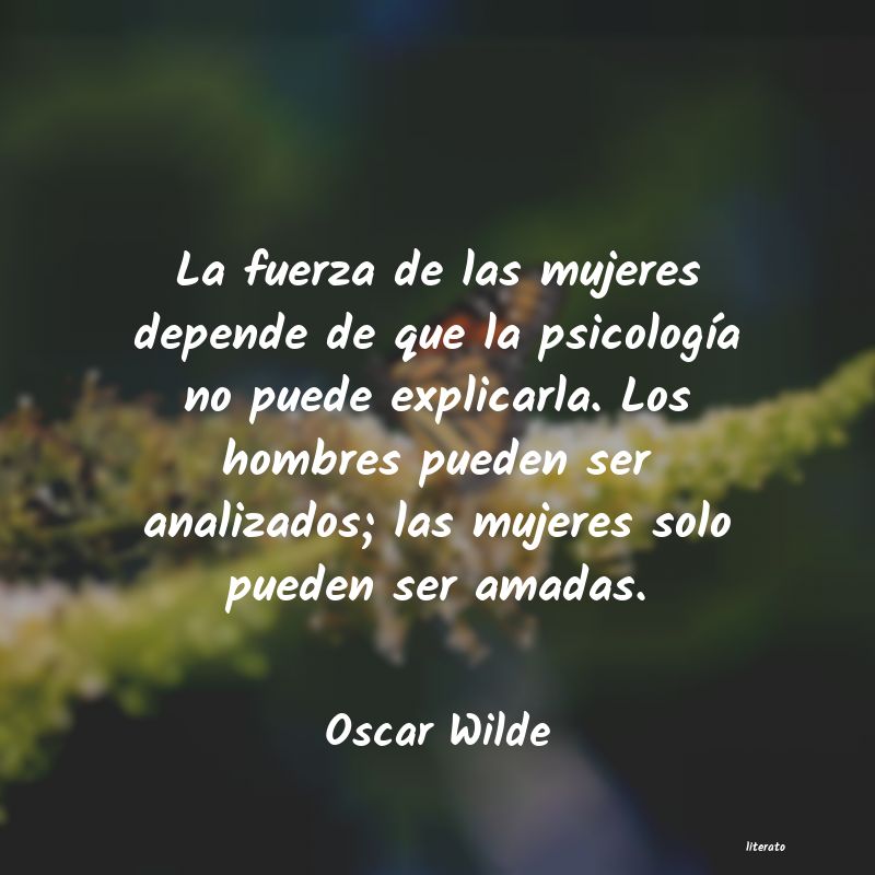 Frases de Oscar Wilde