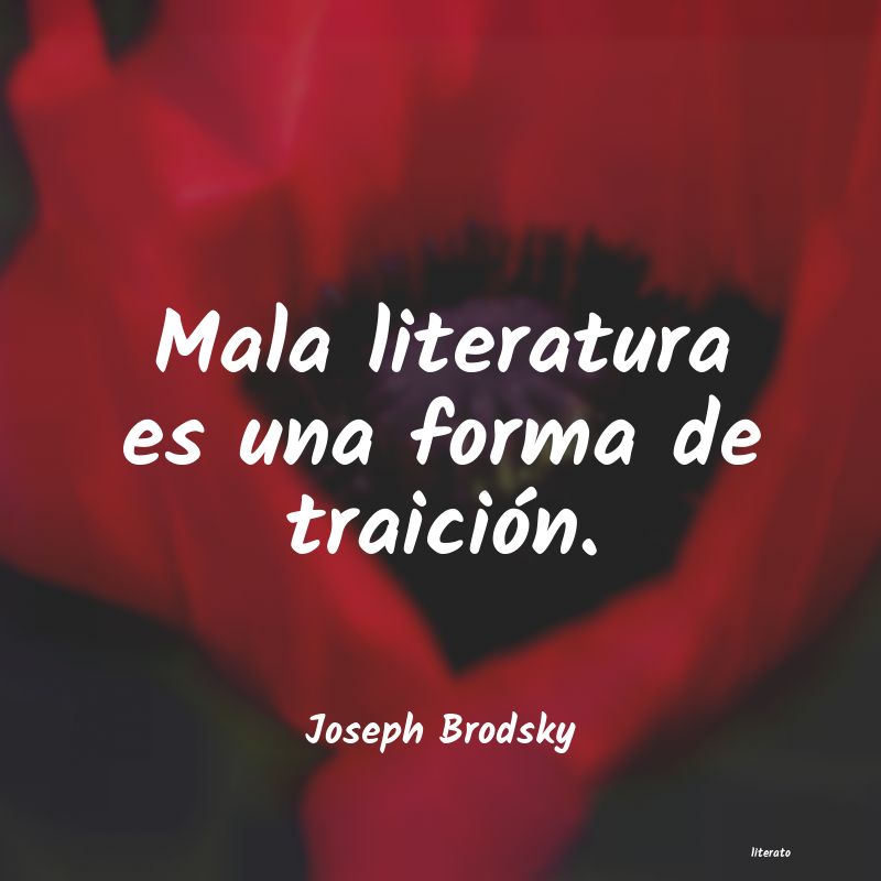 frases de Joseph Brodsky
