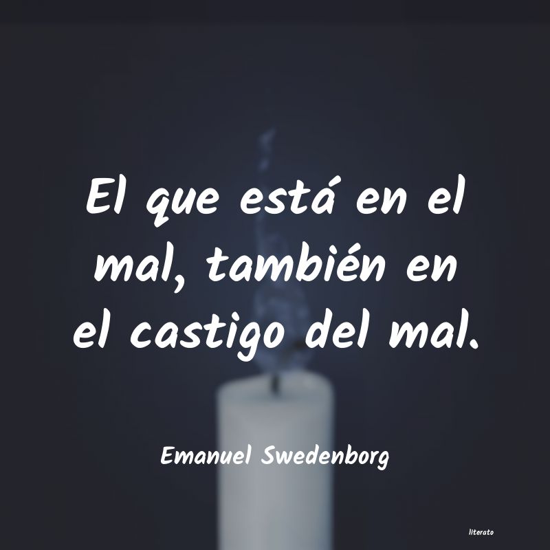 Frases de Emanuel Swedenborg