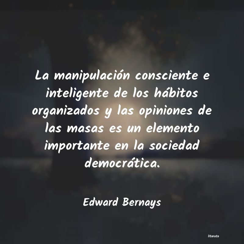 Frases de Edward Bernays