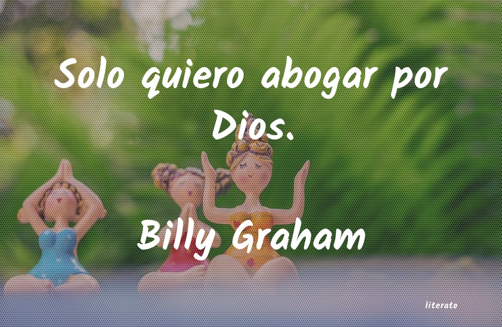 frases de Billy Graham