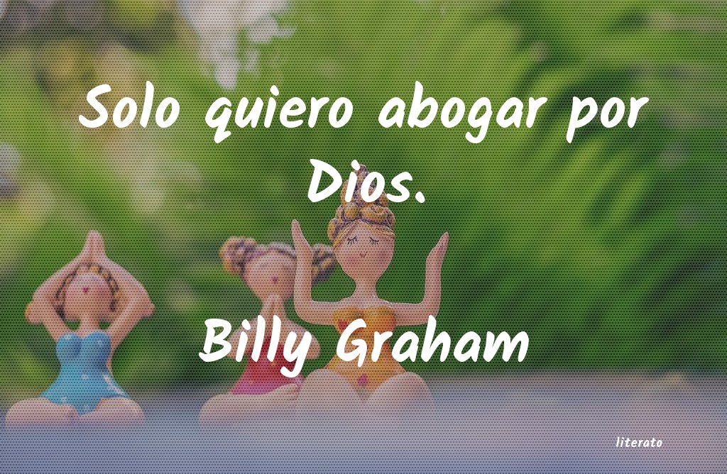 Frases de Billy Graham