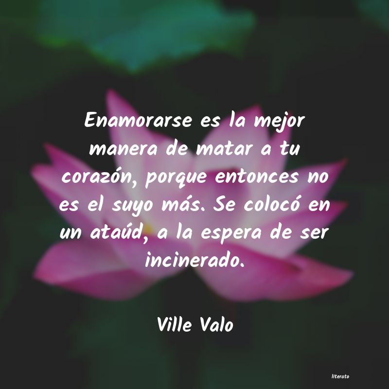 frases de Ville Valo
