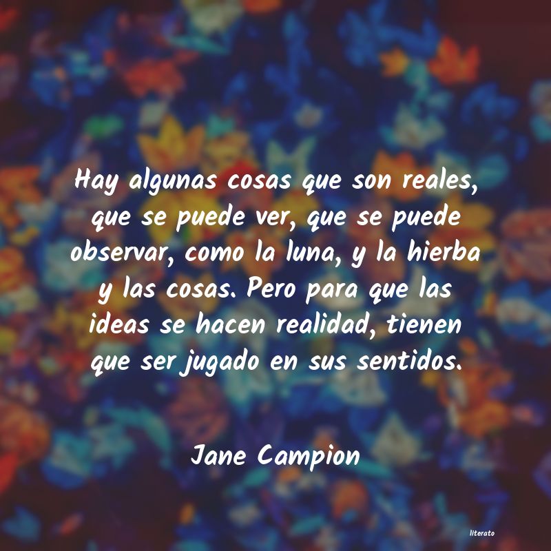 Frases de Jane Campion