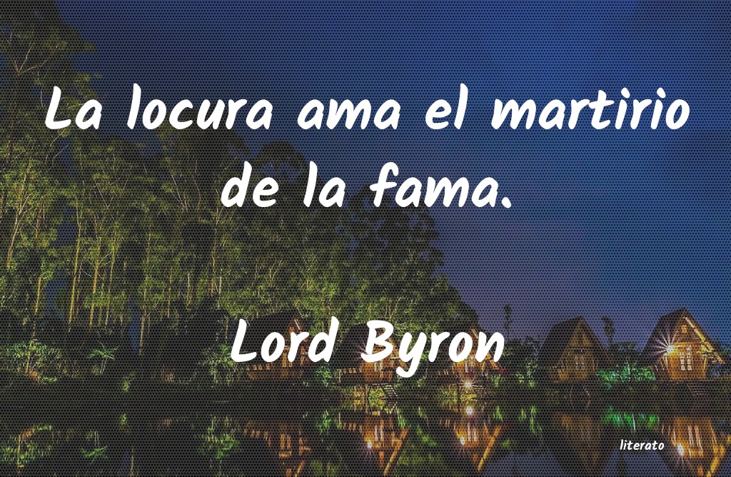 Frases de Lord Byron