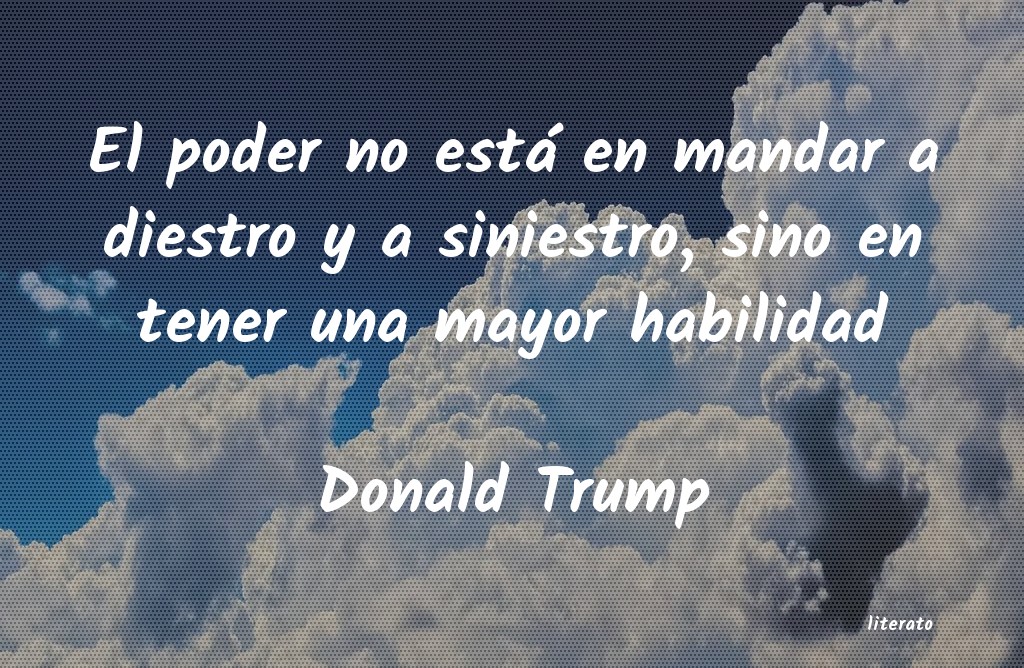 Frases de Donald Trump