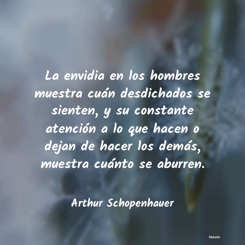 Frases de Arthur Schopenhauer