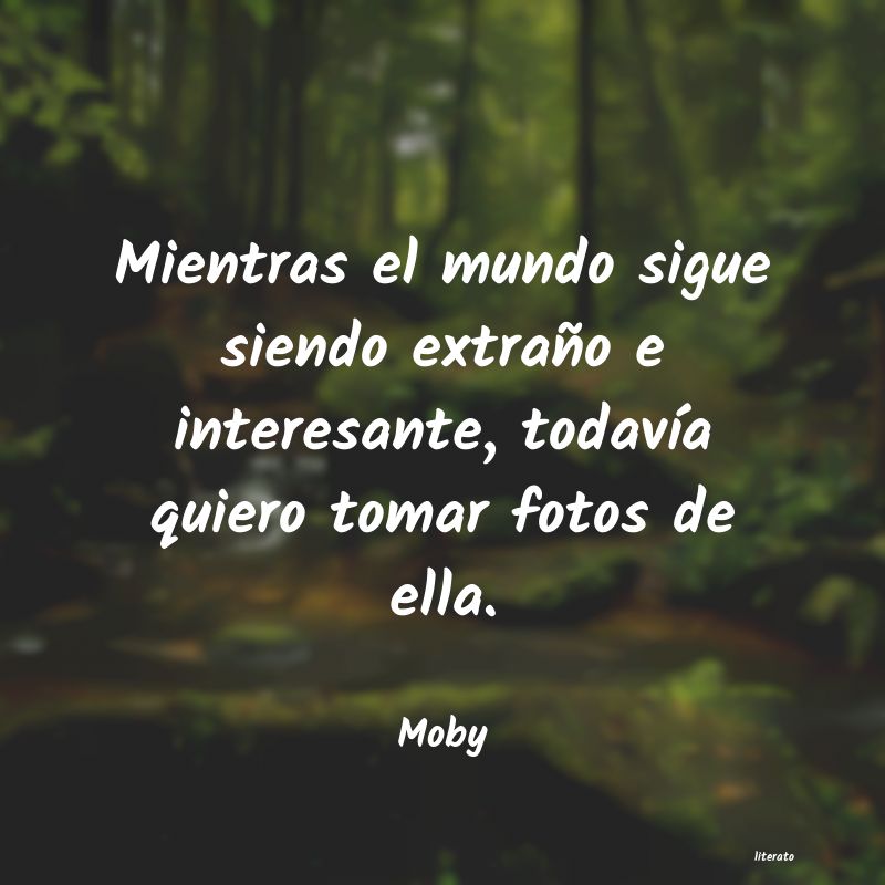 Frases de Moby