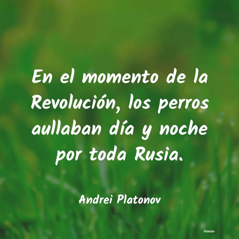 Frases de Andrei Platonov