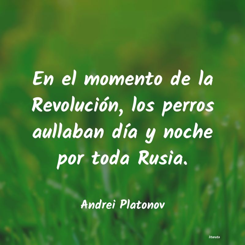 frases de Andrei Platonov