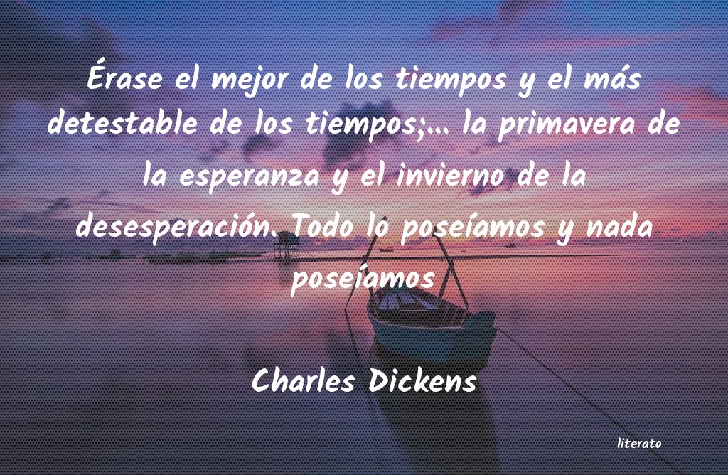 Frases de Charles Dickens