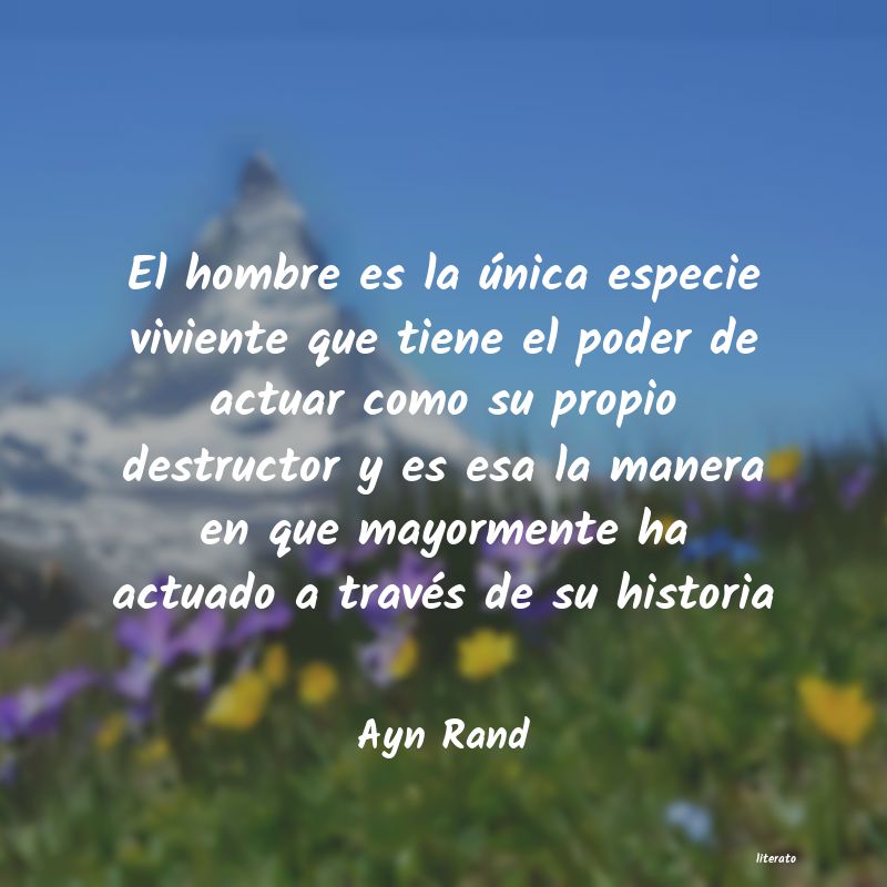 frases de Ayn Rand