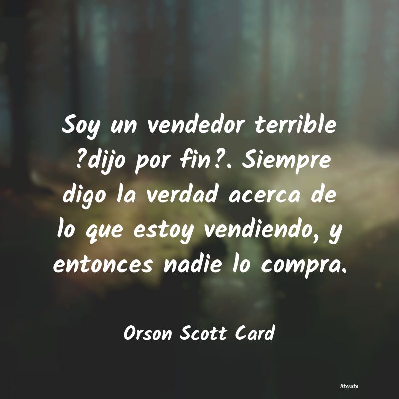 Frases de Orson Scott Card