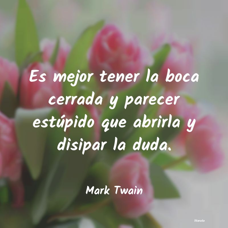 Frases de Mark Twain