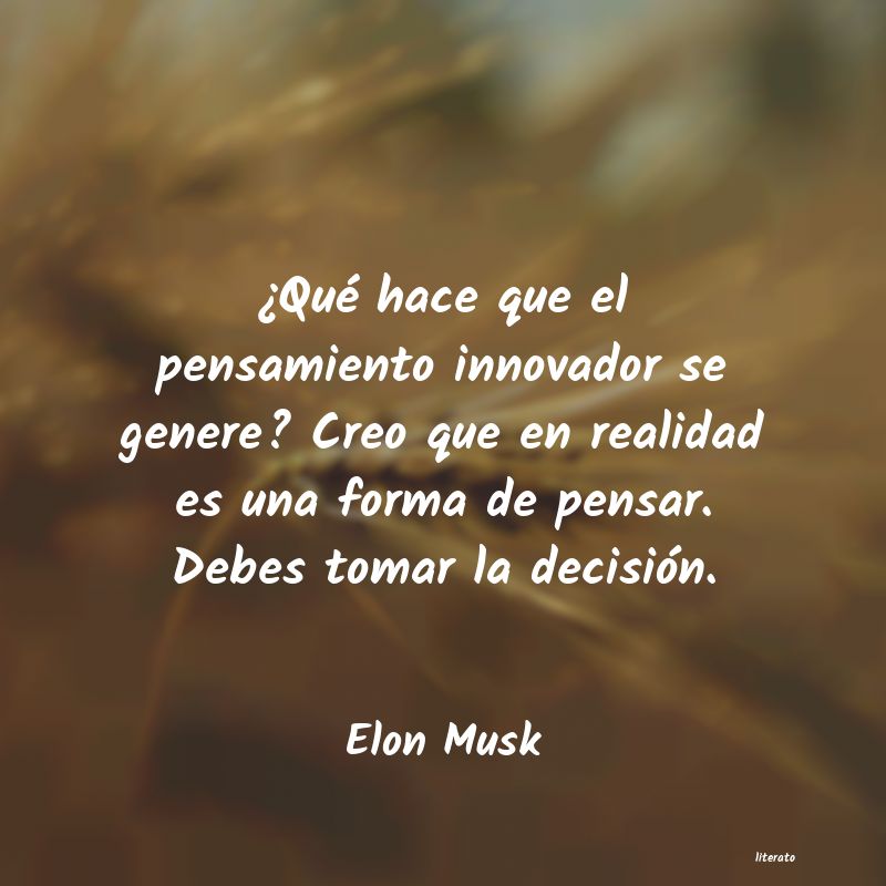 frases de Elon Musk